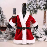 Capa Vinho e Champagne Enfeites de Natal a Mesa Tazmo