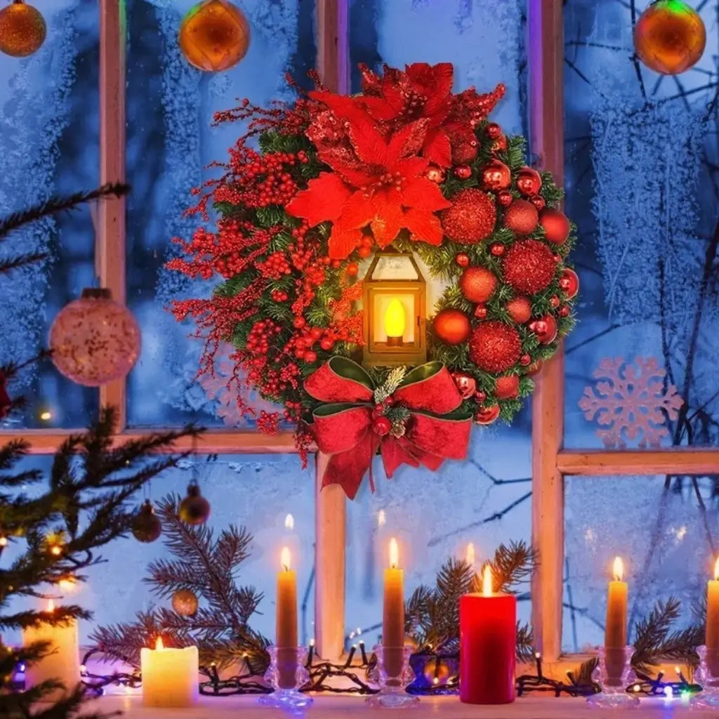 guirlandas-de-flores-Decoração-de-Natal