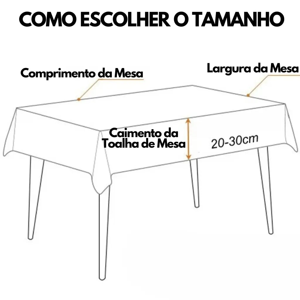 Toalha-de-Mesa-Retangular