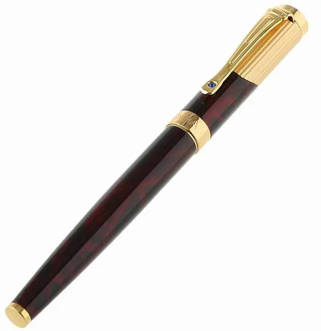 CANETA ESFEROGRÁFICA MODELO CRYSTAL GOLD ÁGATA