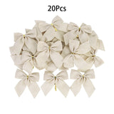 Laços Decorativos Para Árvores de Natal Kit 20pç Tazmo