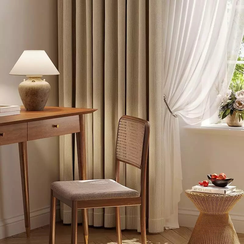 CORTINA DE LINHO MERIDIANA PIOMENTESE, DECORAÇÃO SALA DE ESTAR E QUARTOS