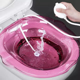 Bacia de Banho de Assento Tratamento Medicinal Bidê Portátil