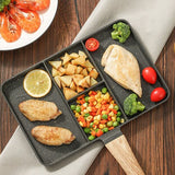 Frigideira Grill Antiaderente Chapa Grelhados Gourmet Tazmo