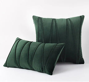Capa de Almofada Veludo Leite Dama Perla