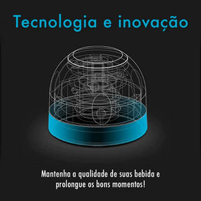 TAMPAS PARA VINHO E CHAMPAGNE Á VÁCUO KIT STOPPER