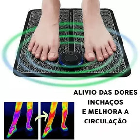 MASSAGEADOR DE PÉ RELAXPRO - REDUZ DORES E INCHAÇOS + GANHE DE BRINDE UM MASSAGEADOR DE PESCOÇO ELÉTRICO.