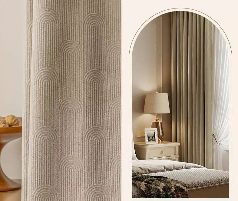 CORTINA DE LINHO  MERIDIANA PIOMENTESE, DECORAÇÃO SALA DE ESTAR E QUARTOS