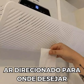 DEFLETOR AR CONDICIONADO AJUSTÁVEL TAZMO - GUIA DE AR FRIO, AMBIENTE MAIS AGRADÁVEL.