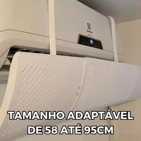 DEFLETOR AR CONDICIONADO AJUSTÁVEL TAZMO - GUIA DE AR FRIO, AMBIENTE MAIS AGRADÁVEL.