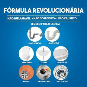 SOLVENTE ANTI-CORROSIVO PARA DESENTUPIMENTO WILD TORNADO