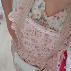 Avental de Cozinha Feminino Florinda com Babado vestido 
