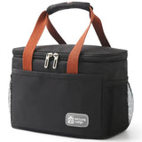 Bolsa Lancheira Térmica 7L Preta (26 x 15 x 19cm)