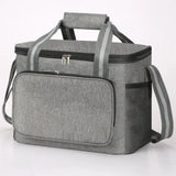 Bolsa Lancheira Térmica Cinza (15L)