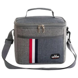 Bolsa Térmica Para Marmita Lancheira Térmica Lunch Box Stripe Tazmo