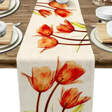 Passadeiras de Mesa Laranja (33x183cm)