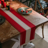 Caminho de Mesa Natalino Vermelho