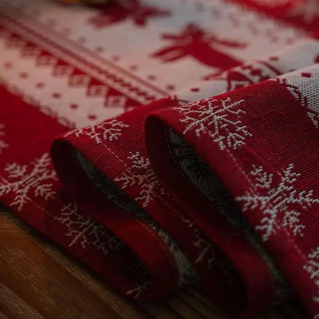 caminho-de-mesa-decoração-de-natal 