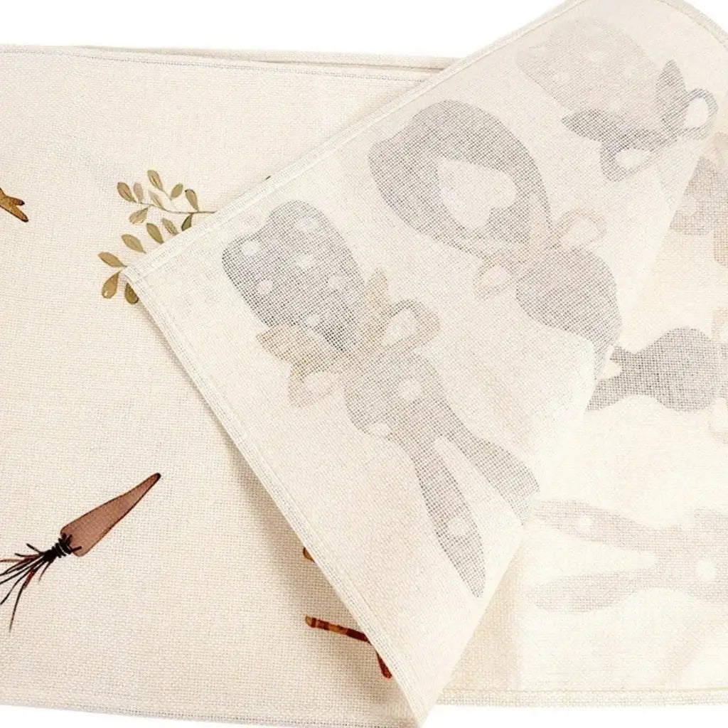 Caminho de mesa coelho de páscoa linho páscoa feliz decoração mesa posta tazmo casa 