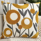 Capa de Almofada Jardim Floral Almofadas Para Sofá Decorativa Tazmo