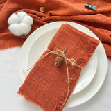 Jogo de Guardanapo 10PÇS (Laranja)