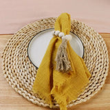 Jogo de Guardanapo 10PÇS (Mostarda)