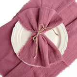 Jogo de Guardanapo 10PÇS (Rosa Lilás)