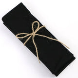 Guardanapos de Pano 6PÇ (Preto)