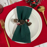 Guardanapos de Pano 6PÇ (Natal Verde)