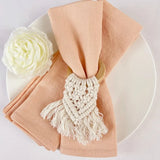 Guardanapos de Pano 6PÇ (Rosa Pêssego)