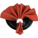 Guardanapos de Pano 6PÇ (Vermelho Ferrugem)