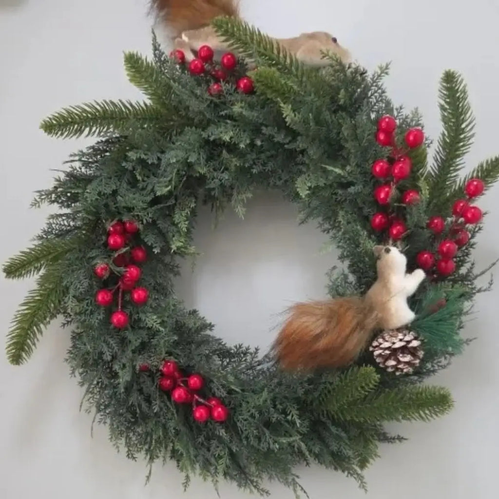 decoração-natal-rosa  