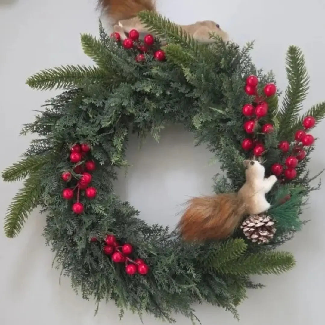 decoração-natal-rosa  