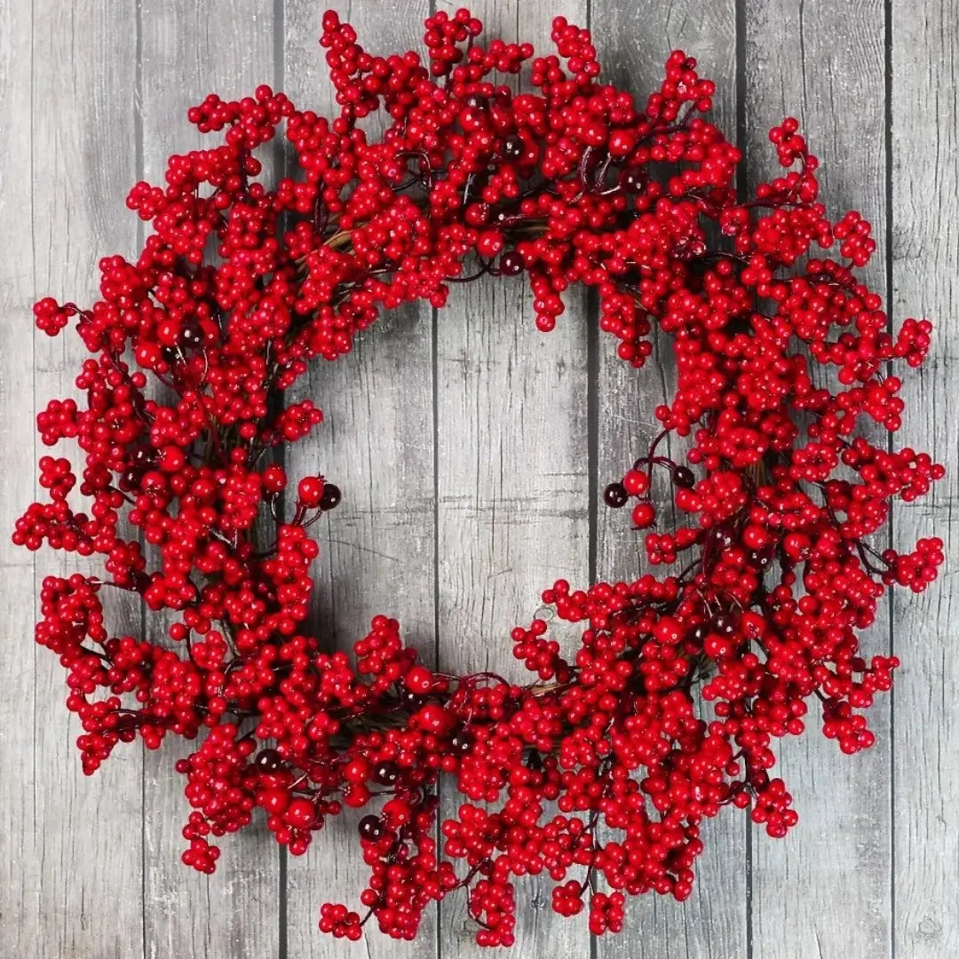 guirlanda-de-natal-para-porta-com-folhas-vermelhas-feliz-natal   