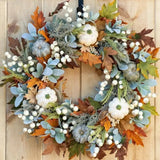 Guirlanda de Porta Modelo Guirlanda Bem Vindo Outono