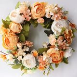 Guirlanda de Flores Amarelo com Branco