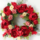 Guirlanda de Flores Vermelho Tango