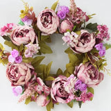 Guirlanda de Flores Roxo com Lilás