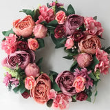 Guirlanda de Flores Vintage Carmesim