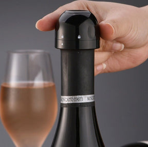 TAMPA DE VINHO E CHAMPAGNE  À VÁCUO STOPPER