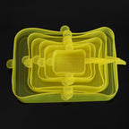 TAMPAS DE SILICONE PARA COZINHA KIT 6PÇ