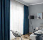 CORTINA DE LINHO CAMPARI OXFORD, MODERNA PARA SALAS E QUARTOS