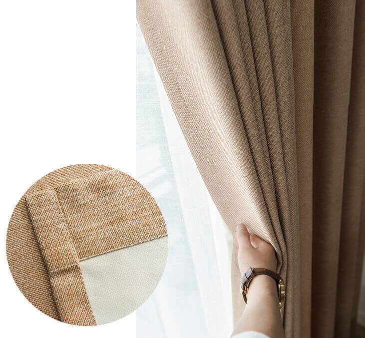 CORTINA DE LINHO CAMPARI OXFORD, MODERNA PARA SALAS E QUARTOS