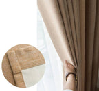 CORTINA DE LINHO CAMPARI OXFORD, MODERNA PARA SALAS E QUARTOS