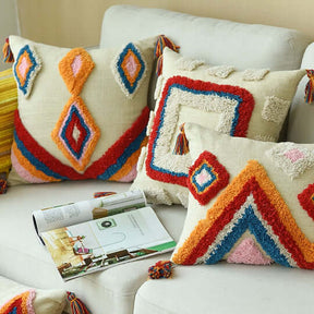 CAPAS DE ALMOFADAS BOHO MARROCO CARNEVALLE