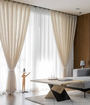 CORTINA LINHO SERENNA, MODERNA PARA SALA DE ESTAR E QUARTOS TM-B