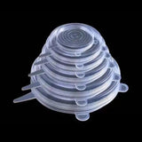 Tampas de Silicone Para Cozinha Kit 6PÇ