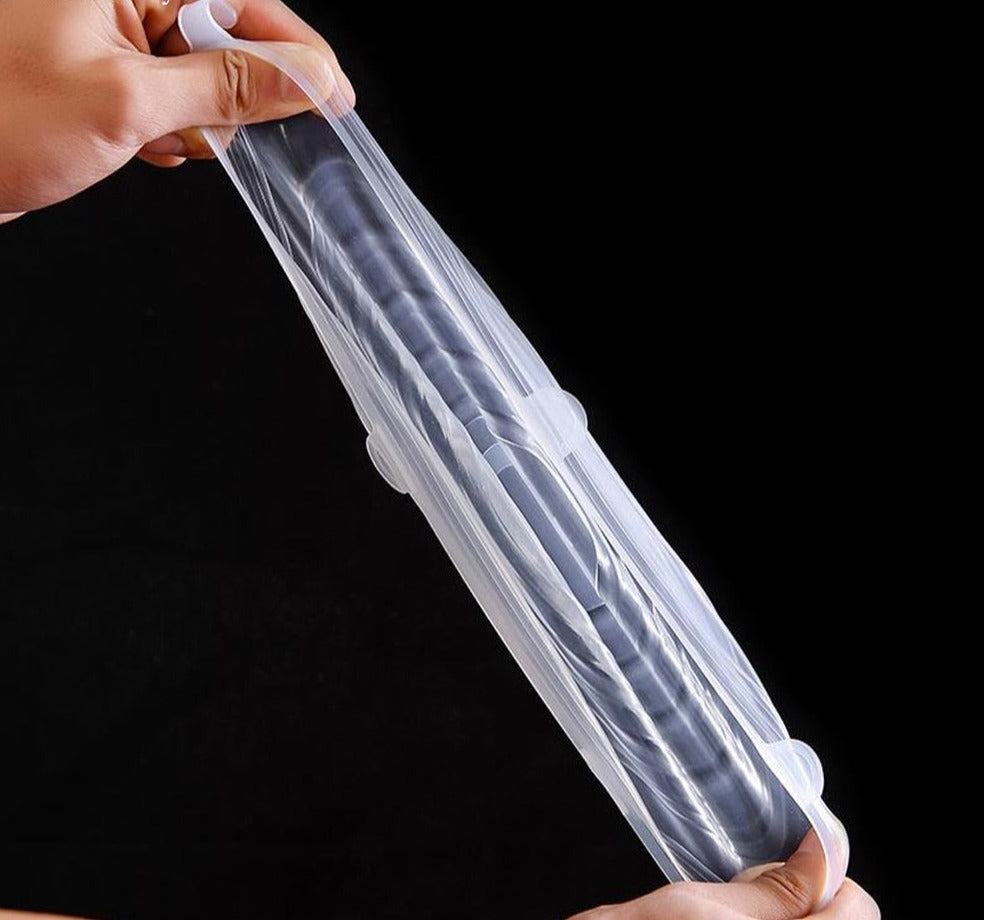 TAMPAS DE SILICONE PARA COZINHA KIT 6PÇ