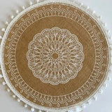 Lugar Americano Redondo Kit 4PÇ (F)