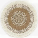 Lugar Americano Redondo Kit 4PÇ (O)